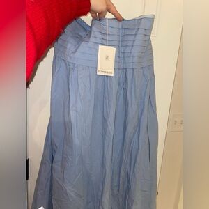 Peppermayo Sky Blue Strapless Dress